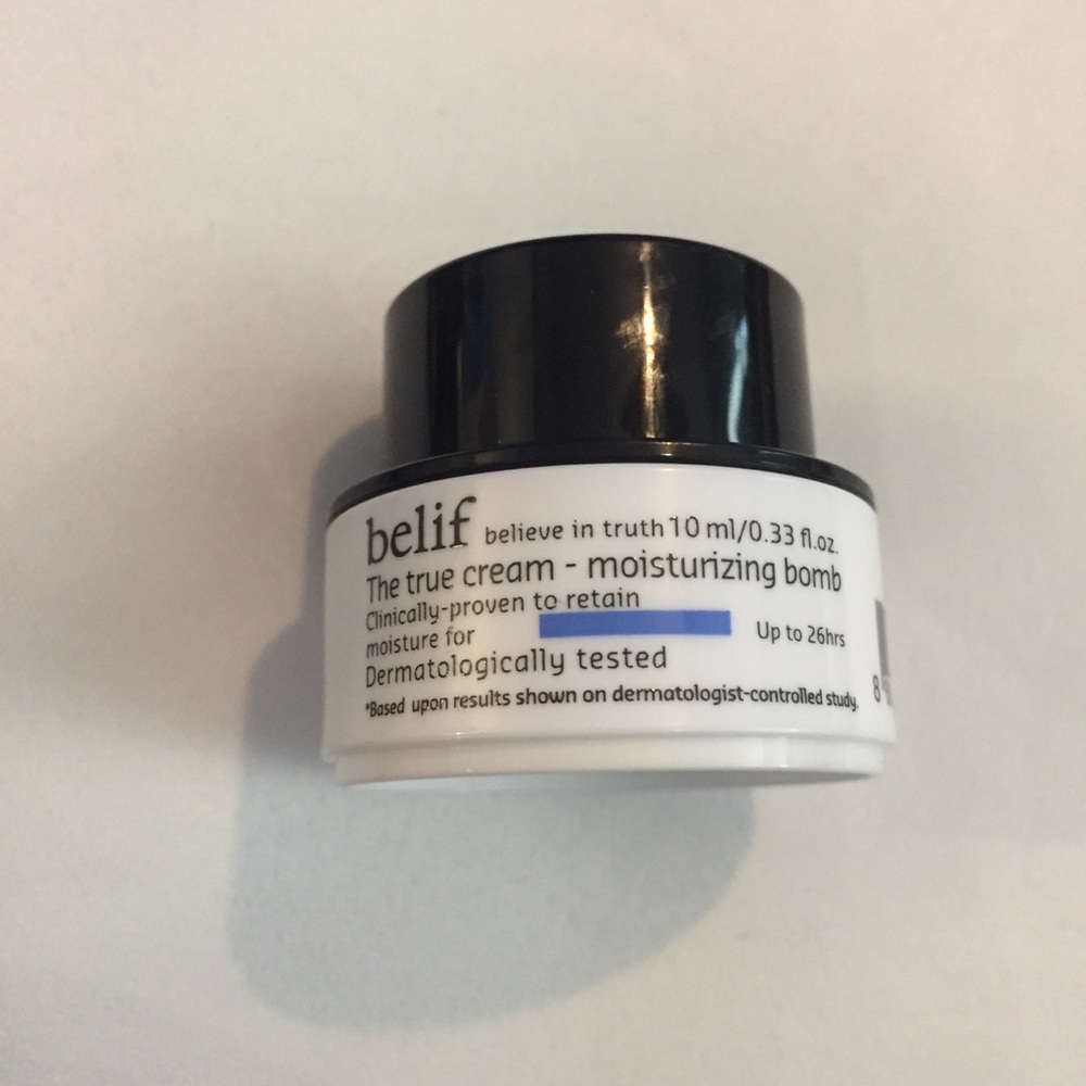 Belif the true cream moisturizing bomb sample